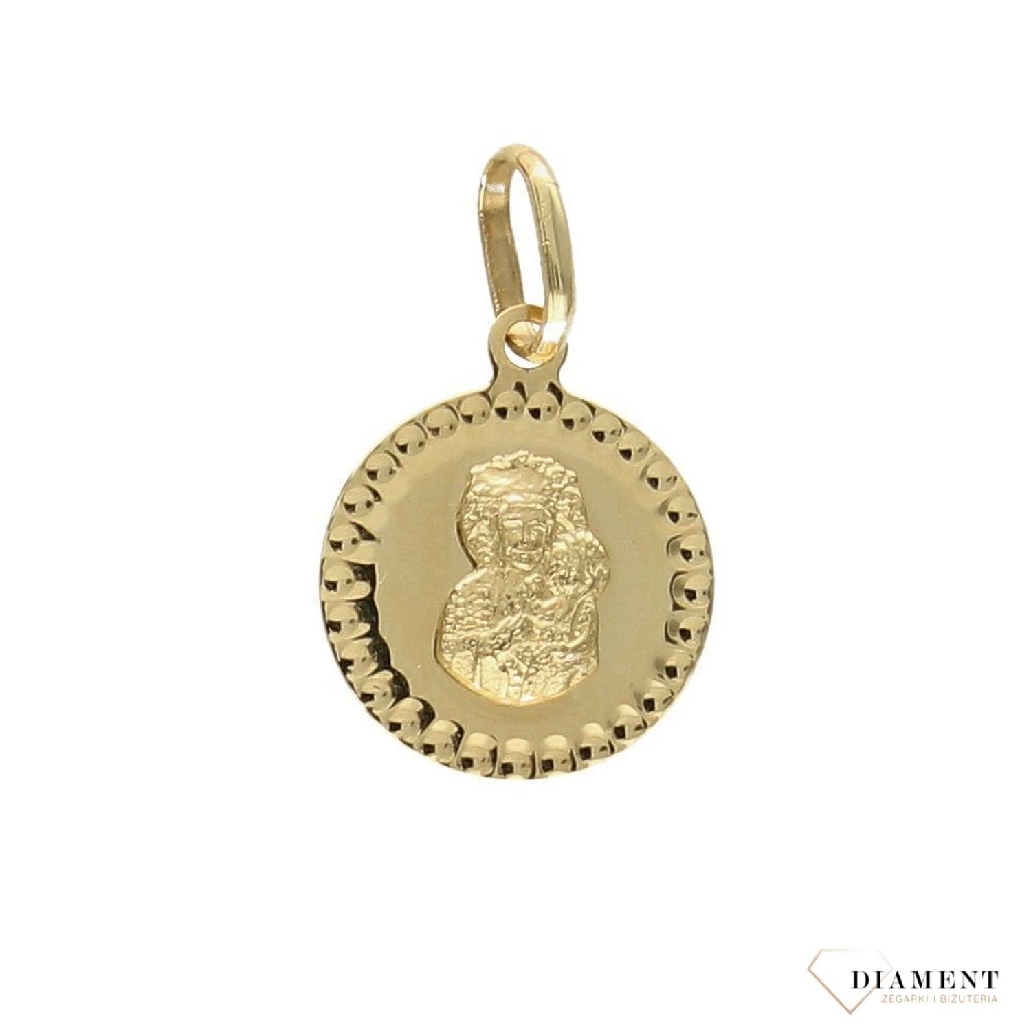 Zawieszka złoty medalik 585 'Matka Boska' ZA 5022.jpg